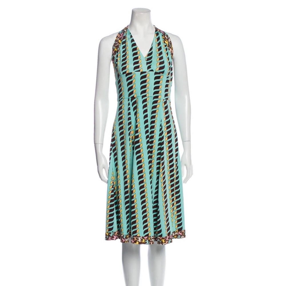 Issa London cats halter dress